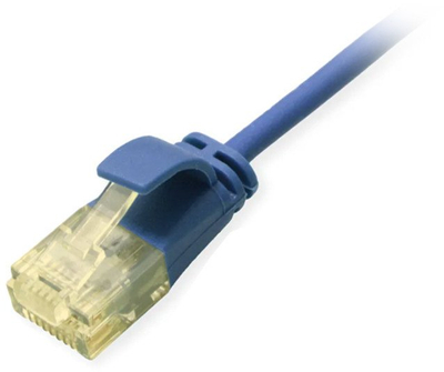 Kabllo rrjeti Equip Cat.6A Slim Patch, 3m, blu