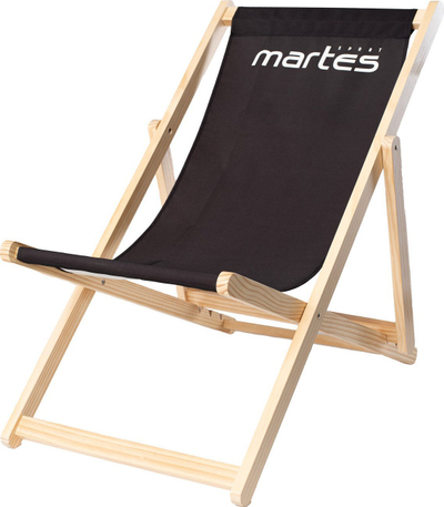 Shezlong Martes Sunbed MS 92800602598, dru pishe, palosës, bezhë