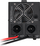 Inverter për rrymë emergjence Rebel POWER-800, 800VA 500W, 230V, i zi