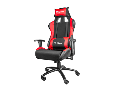 Karrige lojërash Genesis Nitro 550, 150 kg, e zezë/e kuqe