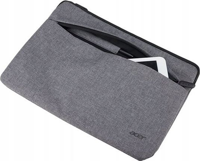 Mbrojtëse laptopi Acer Multi Pocket Sleeve, 14", me plot xhepa, gri