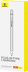 Stilolaps aktiv për tablet Baseus Smooth Writing Series, karikim Lightning, Palm Rejection, i bardhë