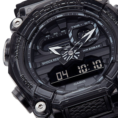 Orë për meshkuj Casio G-Shock GA-900SKE-8AER, e hirtë