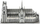 Puzzle 3D metalik Piececool Notre Dame Cathedral, model ndërtimi, ngjyrë argjendtë