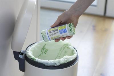 Qese kompostuese GreenAware, 25L, 10 copë