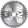 Сечило за аголна пила SKIL 216mm, отвор 30mm, карбидно