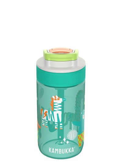 Shishe uji Kambukka Lagoon Disco Zoo, 400ml, për fëmijë, e kaltër