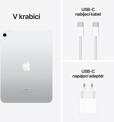 Таблет Apple iPad 2022, 64GB, Wi-Fi, сребрена боја