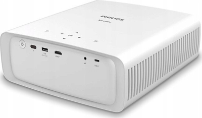 Projektor Philips NeoPix 550 NPX550, Full HD 1080p, me Android, i bardhë