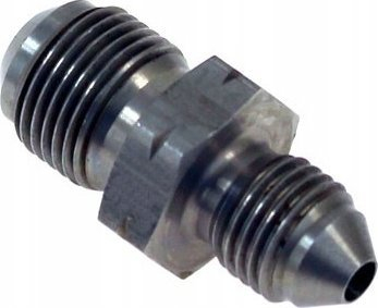 Lidhës bulkhead TurboWorks AN3 M12x1.0, çelik inox