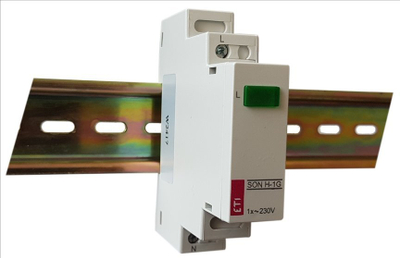 Lampë sinjalizuese LED Son H-1G, modulare, 230V, e gjelbër