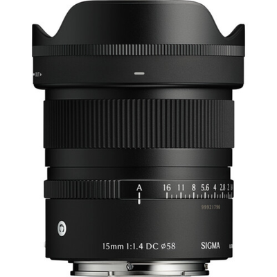 Sigma 15mm F/1.4 DC (C) për Sony E
