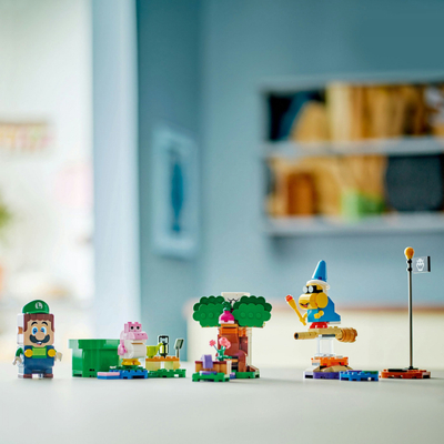 Set LEGO Super Mario Adventures me Luigi, interaktiv, figurinë e Luigi-t