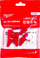 Tapa veshësh Milwaukee Red Reusable, 32 dB, set 5 copë, të kuqe