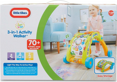 Dubak për bebe Little Tikes 3në1, shumëngjyrëshe