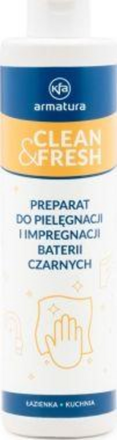 Shkëlqyes për sipërfaqe të zeza KFA Clean & Fresh (999-250-90), 300ml