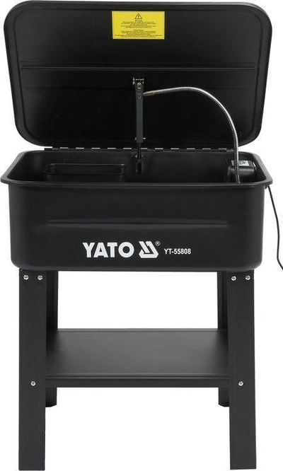 Lavatriçe pune Yato YT-55808, 80L, profesionale, metalike, e kuqe