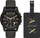 Set dhuratë për meshkuj Armani Exchange Banks SET Outerbanks AX7105, orë dore + etiketë valixheje