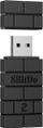 Adapter wireless USB 8BitDo Wireless USB Adapter 2 83DC02, për kontrollorë Bluetooth, për Nintendo Switch Windows macOS