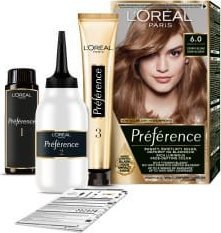 Bojë flokësh L'Oréal Paris Preference 6 Dark Blonde, që nuk ikën kollaj, bionde e errët