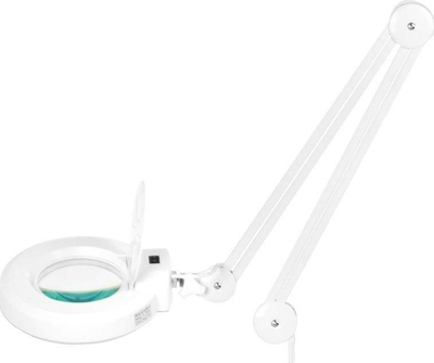 Llambë zmadhimi Activeshop LED S4, 5 dioptri, me qëndrim, e bardhë