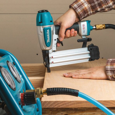 Pistoletë gozhdëruese Makita AF506, pneumatike, 18 Gauge Brad, blu
