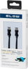 Kabllo USB C Blow, USB C në USB C, 1.5 m, e gërshetume, gri