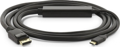 Kabllo LMP USB‑C në DisplayPort, 1.8 m, 4K 60 Hz, e zezë