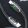 Kabllo USB Usams Usa001058, USB C në Lightning, 1.2 m, e zezë