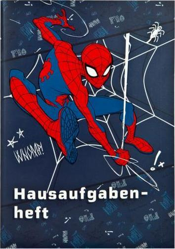 Fletore planifikimi Cass Film Spiderman, A5, kapak i butë, blu