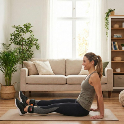 Rezistencë anësore këmbësh Body Sculpture BB 2340, me ekspander, e zezë