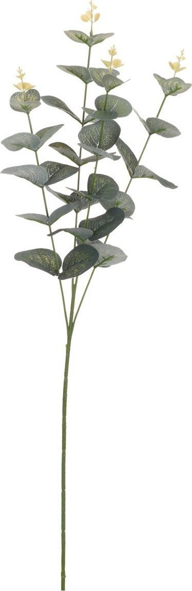 Degë dekorative artificiale Eukalipt, 65 cm, plastike, e gjelbër