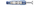 Kapak najloni Elematic NYLON CAP WITH SCR 8x35 BLUEFIX/VA, set 10 copë, i kaltër