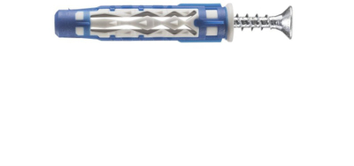 Kapak najloni Elematic NYLON CAP WITH SCR 8x35 BLUEFIX/VA, set 10 copë, i kaltër