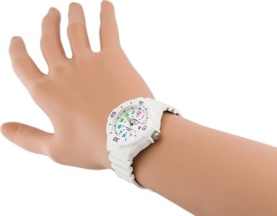 Orë dore Casio LRW-200H-7B, sportive, quartz, rezistente ndaj ujit, e bardhë