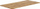 Tabaka tavoline Powerton ERGO UNO TOP, 160x75x1.8 cm, rustic oak
