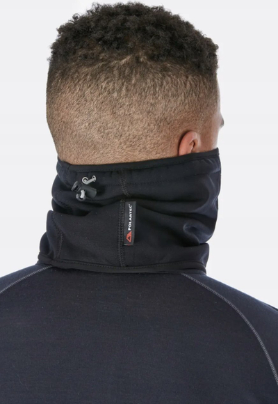Shall qafe Rab Shadow për meshkuj, Polartec, i rregullueshëm, i zi