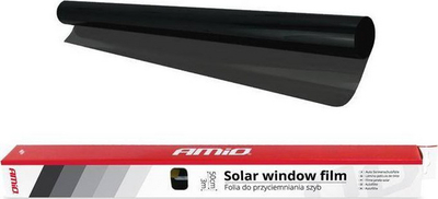 Folie mbrojtëse xhami AMiO 01653, 0.50x3 m, e zezë e errët