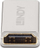 Përshtatës HDMI Lindy 2.1, femër‑femër, 8K UHD, ngjyrë e zezë