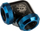 Përshtatës 90° për hardtube Bitspower, 12mm OD, i zi