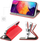 Kllëf libër për telefon Kabura Smart Case, Samsung Galaxy A25 5G, me magnet, i kuq