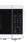 Furrë me mikrovalë Sharp YC-MG02EW, 20L, 800W, e bardhë