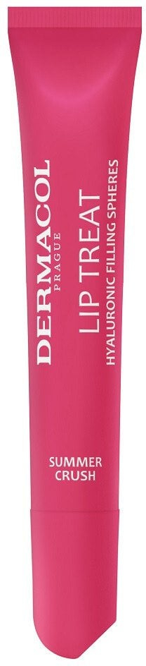 Сјај за усни Dermacol Lip Treat, хидратантен, нијанса 7 Summer Crush Melon Mix, 10ml
