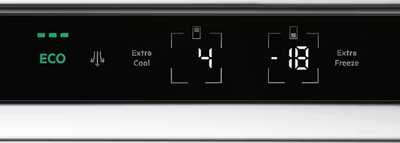 Frigorifer inkaso Electrolux ENC8MD19S, kombinim frigorifer ngrirës, i bardhë