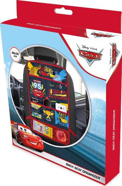 Organizues sediljeje makine SEVEN POLSKA Fast Friends S9536, Disney Cars Lightning McQueen, shumë xhepa, shumëngjyrësh