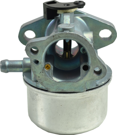 Karburator universal për motor benzinë, trup metalik, rezervuar karburanti, argjendtë
