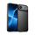 Mbrojtëse telefoni Hurtel Thunder Case për iPhone 17 Air, TPU, që s’e ha kollaj goditja, e zezë