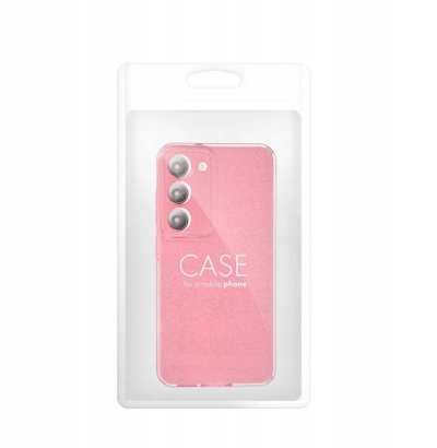Futrollë telefoni OEM CLEAR CASE 2mm BLINK për Xiaomi Redmi Note 14 Pro 4G, TPU, rozë