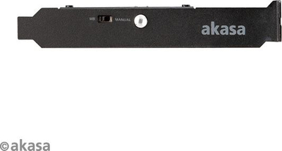 Kartë kontrolluese RGB Akasa Vegas XL, 12V, për kompjuter, e zezë