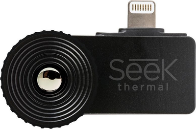 Aparat fotografik portativ SeeK Thermal Compact XR për iOS, i zi